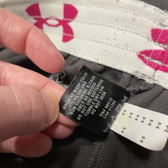 Under Armour Wmn L Gray All-Season Gear Semi-Fitted Straight Leg Athletic Pants - Picture 10 of 10